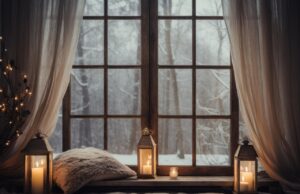 Čínské stromy září v pletených svetrech jako umělecký skvost